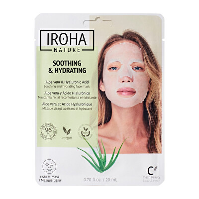 Iroha - Hydratační maska Moisturizing Tissue Face Mask 23 ml