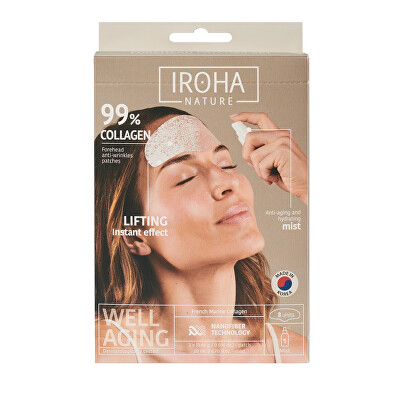 Iroha - Náplasti na čelo Forehead Anti-wrinkles Patches 20 ml + 3 ks