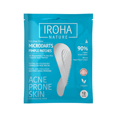 Iroha - Mikrojehličkové náplasti na akné Microdarts Pimple Patches 12 ks
