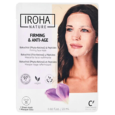 Iroha - Zpevňující pleťová maska Firming Face Mask 23 ml
