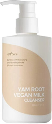 Isntree - Čisticí a odličovací pleťové mléko Yam Root Vegan Milk (Cleanser) 220 ml