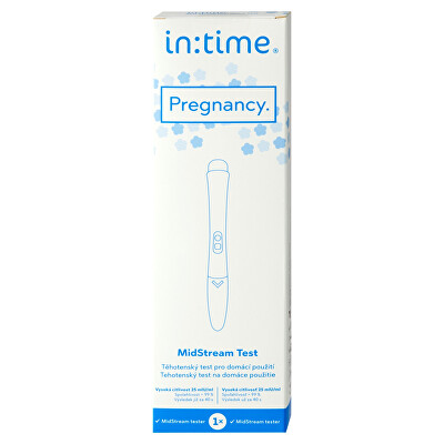 InTime - Těhotenský test Pregnancy MidStream Test 1 ks