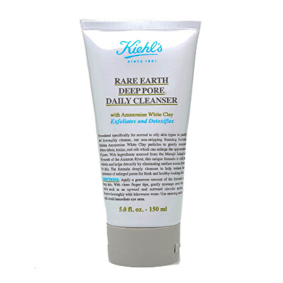 Kiehl's - Čisticí gel minimalizující póry Rare Earth (Deep Pore Daily Cleanser) 150 ml