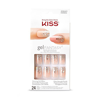 KISS - Gelové nehty 60663 Gel Fantasy (Nails) 24 ks