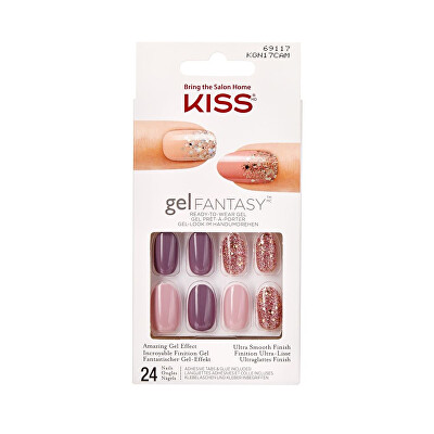 KISS - Gelové nehty 69117 Gel Fantasy (Nails) 24 ks