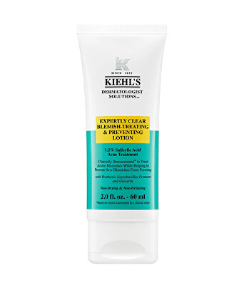 Kiehl's - Gelový krém proti nedokonalostem pleti (Expertly Clear Blemish-Treating & Preventing Lotion) 60 ml