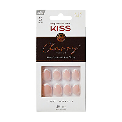 KISS - Gelové nehty Classy Nails (Exclusive Only) 28 ks