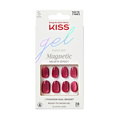 KISS - Gelové nehty Gel Fantasy Magnetic (Set Us Free) 28 ks