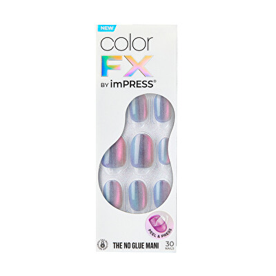 KISS - Samolepící nehty imPRESS Color FX (Fly Up) 30 ks