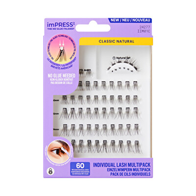 KISS - Trsové řasy imPRESS Individual Lash Multipacks 01