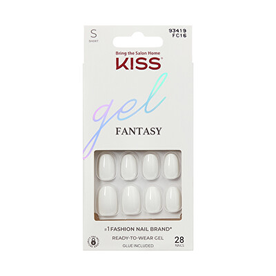 KISS - Nalepovací nehty Gel Fantasy Nails Happy Hands 28 ks