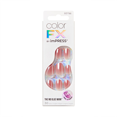 KISS - Nalepovacie nechty imPRESS Color FX - Boundless 30 ks