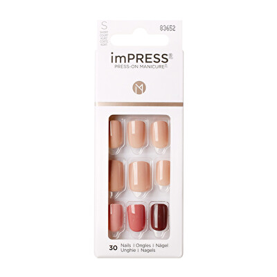 KISS - Samolepící nehty imPRESS Nails Before Sunset 30 ks