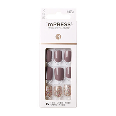 KISS - Samolepící nehty imPRESS Nails Flawless 30 ks