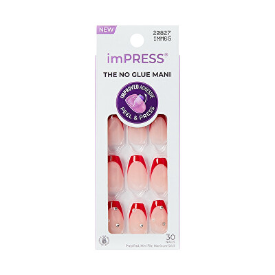 KISS - Samolepicí nehty imPRESS Nails Happy World 30 ks