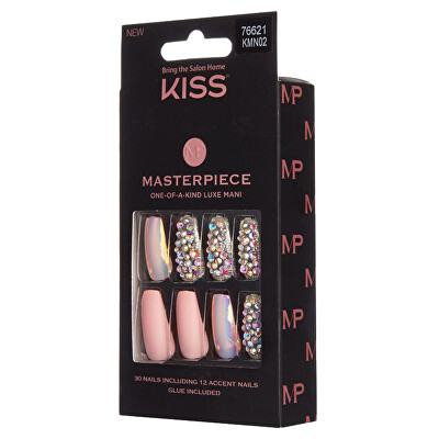 KISS - Nalepovací nehty Masterpiece Nails Everytime I Slay 30 ks