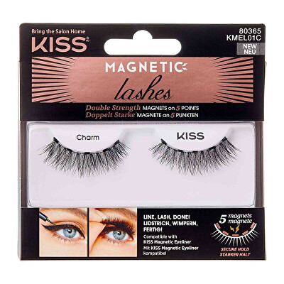 KISS - Magnetické řasy 01 Charm (Magnetic Lashes Double Strength)