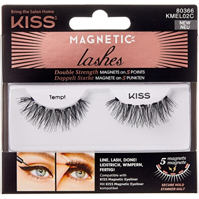 KISS - Magnetické řasy 02 Tempt (Magnetic Lashes Double Strength)