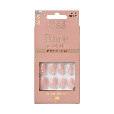 KISS - Nalepovací nehty Bare-But-Better Premium Nails - Slay 30 ks