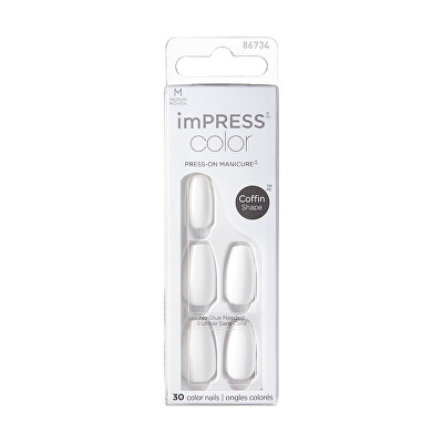 KISS - Samolepící nehty imPRESS Color MC Frosting 30 ks
