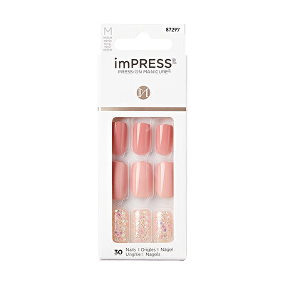 KISS - Samolepící nehty imPRESS Nails All to Myself 30 ks