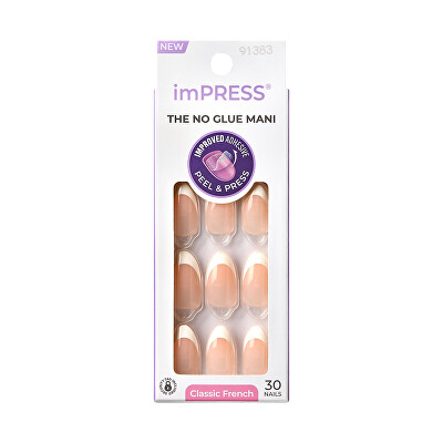 KISS - Samolepící nehty ImPRESS Nails - Everlasting 30 ks