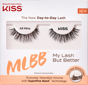 KISS - Umělé řasy pro přirozený objem My Lash But Better 04