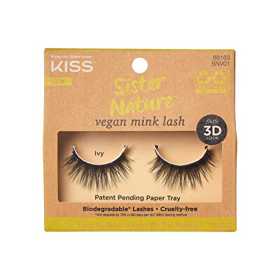 KISS - Umělé řasy Sister Nature Vegan Mink - Ivy