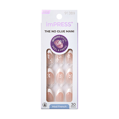 KISS - Nalepovací nehty ImPRESS Nails - Fearless 30 ks