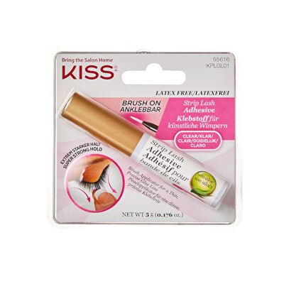 KISS - Lepidlo na řasy transparentní Strip Lash Adhesive Clear 5 g