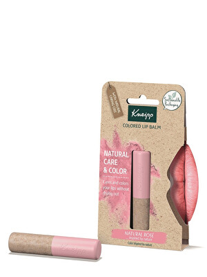 Kneipp - Barevný balzám na rty Natural Rosé (Colored Lip Balm) 3,5 g