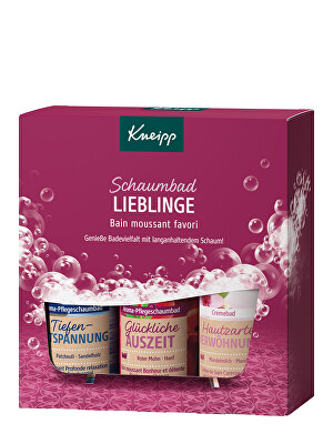 Kneipp - Dárková sada pěn do koupele Šťastné koupání 3 x 100 ml