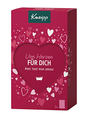Kneipp - Dárková sada solí do koupele Pro Tebe 3 x 60 g