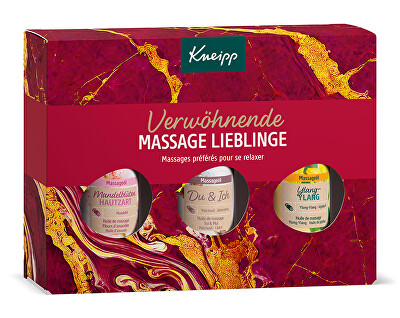 Kneipp - Dárková sada masážních olejů 3 x 20 ml