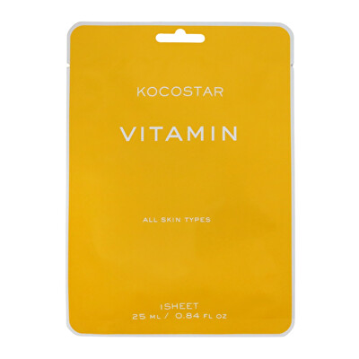 Kocostar - Mască de față antioxidantă Vitamin Sheet Mask 25 ml