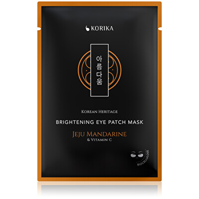 KORIKA - Rozjasňující biocelulózová maska na oční okolí Korean Heritage (Brightening Eye Patch Mask) 2 ks