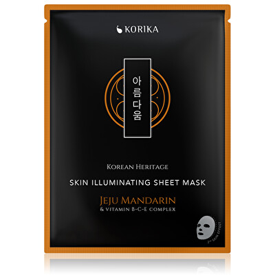 KORIKA - Rozjasňující plátýnková maska Korean Heritage (Skin Illuminating Sheet Mask) 25 g
