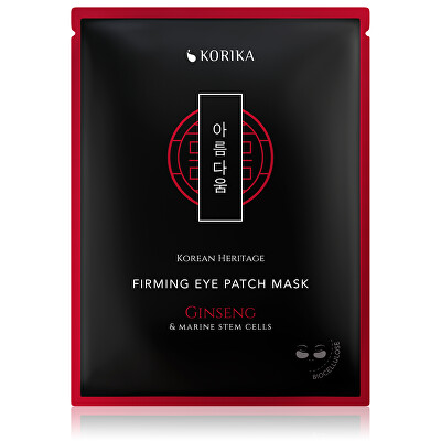 KORIKA - Zpevňující biocelulózová maska na oční okolí Korean Heritage (Firming Eye Patch Mask) 2 ks