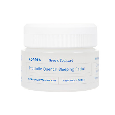 Korres - Hydratační noční krém s probiotiky Greek Yoghurt (Probiotic Quench Sleeping Facial) 40 ml
