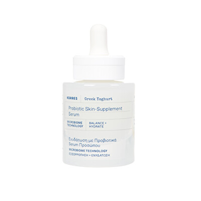 Korres - Probiotické hydratační pleťové sérum Greek Yoghurt Probiotic Superdose (Face & Eyes Serum) 30 ml