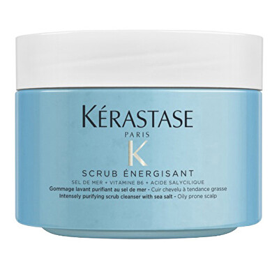 Kérastase - Čisticí peeling pro mastnou pokožku hlavy Scrub Énergisant (Intensely Purifying Scrub Clenaser) 325 g
