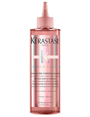 Kérastase - Kúra pro regeneraci a lesk barvených vlasů Chroma Absolu Soin Acide Chroma Gloss (Treatment) 210 ml
