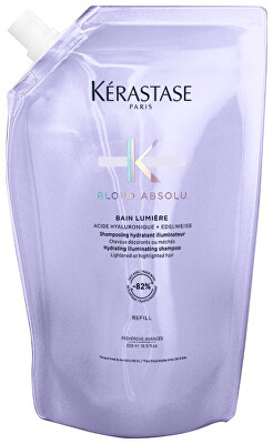 Kérastase - Náhradní náplň do hydratačního a rozjasňujícího šamponu pro zesvětlené a melírované vlasy Blond Absolu Bain Lumiére (Hydrating Illuminating Shampoo Refill) 500 ml