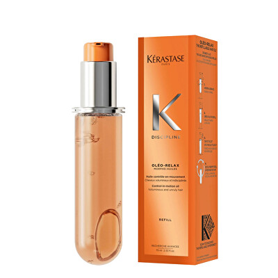 Kérastase - Náhradní náplň pro olej na vlasy Discipline (Control-In-Motion Oil) 75 ml