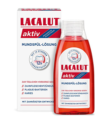 Lacalut - Ústní voda Aktiv Mouthwash 300 ml