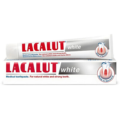 Lacalut - Zubní pasta White Toothpaste 75 ml