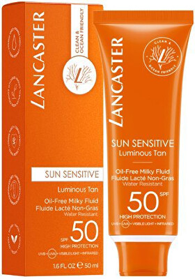 Lancaster - Ochranný fluid SPF 50 Sun Sensitive (Oil-free Milky Fluid) 50 ml