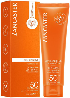 Lancaster - Ochranné mléko SPF 50 Sun Sensitive (Oil-free Milk) 150 ml