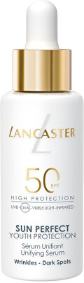 Lancaster - Opalovací pleťové sérum proti vráskám a pigmentovým skvrnám Sun Perfect SPF 50 (Unifying Serum) 30 ml