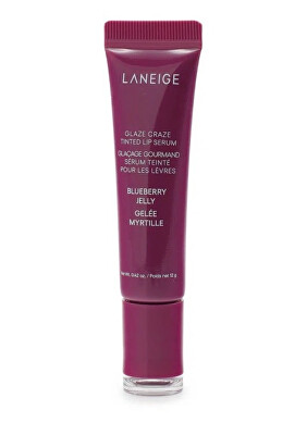 Laneige - Balzám na rty Glaze Craze Tinted Lip Serum Blueberry Jelly 12 g